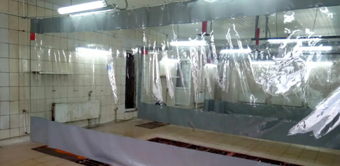 ПВХ завіси на автомийці